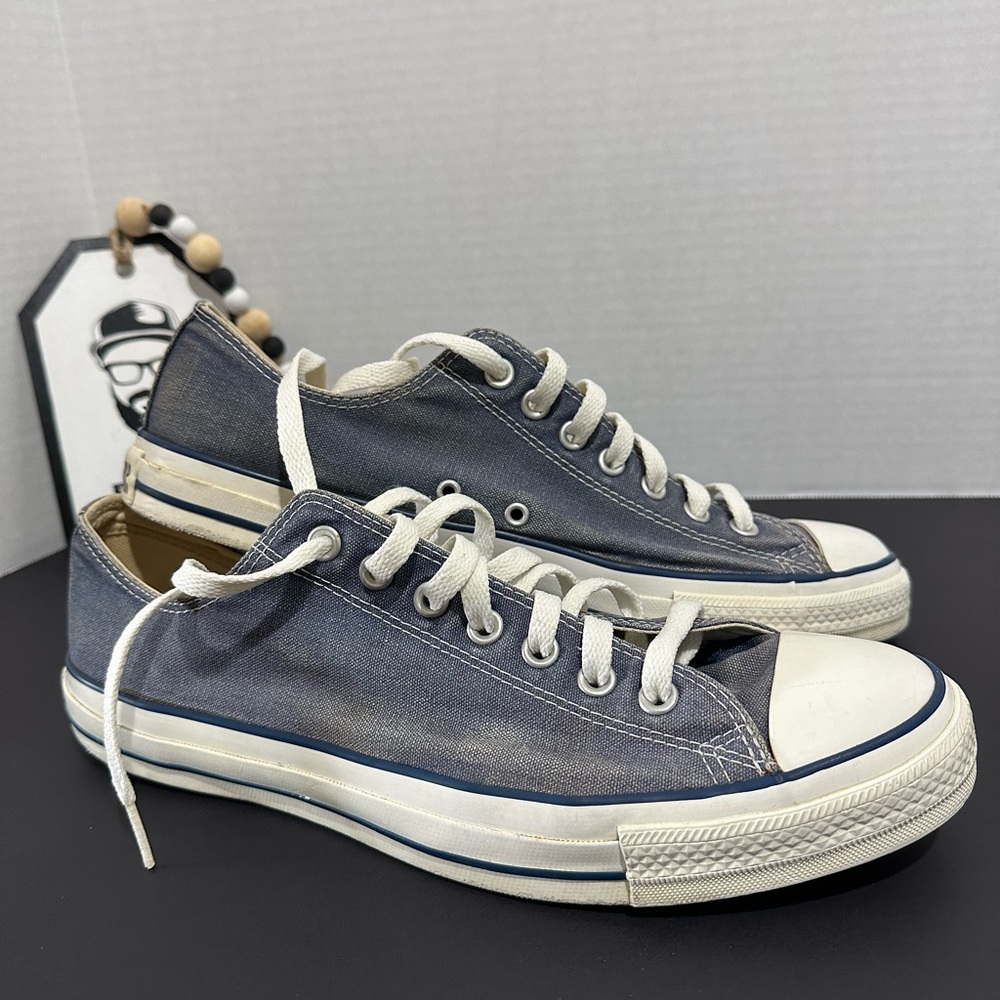CONVERSE Distressed Blue Denim Men’s Shoes size 11
